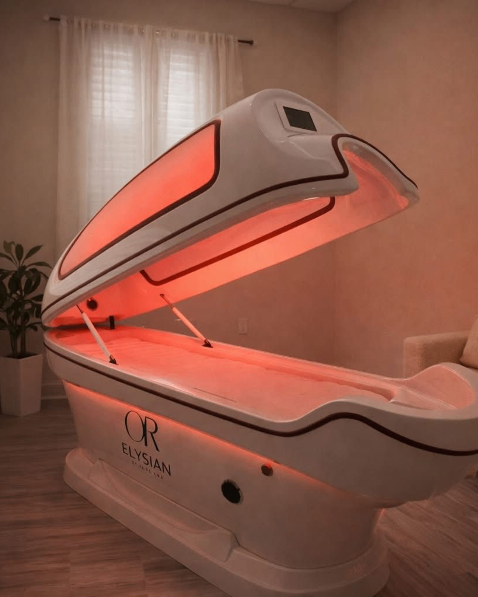 OR Elysian LED light therapy pod
